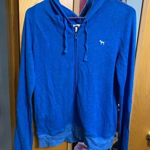 VS PINK zip up sweatshirt